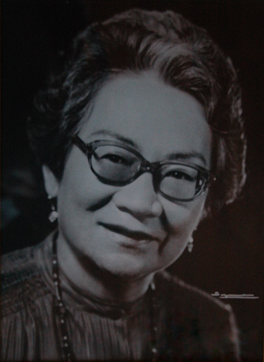 Licda. Hilda Chen-Apuy Espinoza. Directora del Consejo Universitario de 1975 a 1976. Fototeca Universidad de Costa Rica, en custodia en el Archivo Universitario.